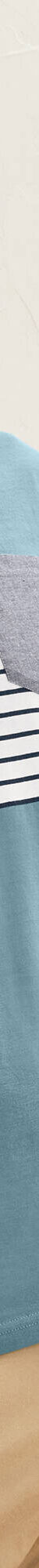 T-shirt rayé manches courtes (bleu lagon) T-shirt rayé manches courtes (bleu lagon)